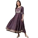 Women Cotton Embroidered Printed Round Neck 34
