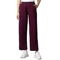 Women Cotton Fleece Solid Track Pant
