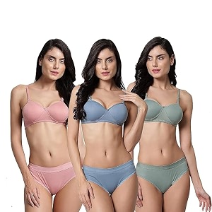 Women Cotton Honeymoon Balconette Lightly Padded Bra