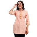 feranoid Women Cotton Printed Short Kurti 