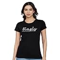 Women Cotton Regular Fit Round Neck T-Shirt