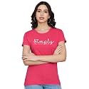 Women Cotton Regular Fit Round Neck T-Shirt