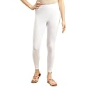 Women Cotton Solid Belt Ankle Length Legging