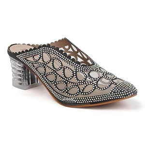Women Fancy Sandal for Women with Transparent