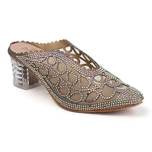 Women Fancy Sandal for Women with Transparent