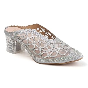 Women Fancy Sandal for Women with Transparent