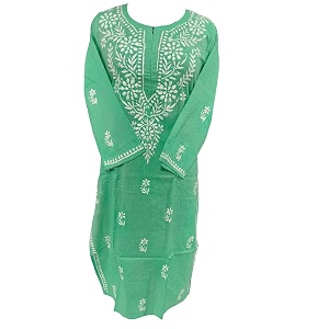 Women Fashion Lucknowi Chikankari Pure Cotton Handwork