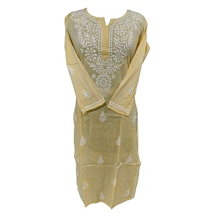 Women Fashion Lucknowi Chikankari Pure Cotton Handwork