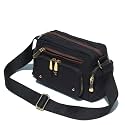Women Fashion Tote Crossbody Handbags for Women Multi Pockets Shoulder Bag Nylon Travel Purse