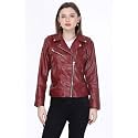 Women FauxLeather Jacket Trending Biker