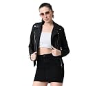 Women FauxLeather Jacket Trending Biker