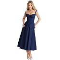 Women Floral Corset Dress 2026 Boho Midi Sundress Summer Dress