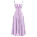Women Floral Corset Dress 2026 Boho Midi Sundress Summer Dress