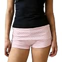 Women Fold Over Lounge Shorts Sexy Low Rise Yoga Shorts