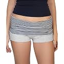 Women Fold Over Lounge Shorts Sexy Low Rise Yoga Shorts