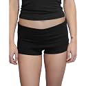 Women Fold Over Lounge Shorts Sexy Low Rise Yoga Shorts