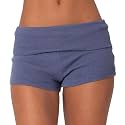 Women Fold Over Mini Shorts Y2K Lounge Pajama Bottoms Low Rise Booty Shorts