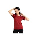 Women French Terry Raglan Crew Neck 