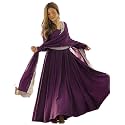 Women Georgette Anarkali Gown with Dupatta Floor