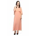Women Georgette A-Line Knee-Length Casual Dress