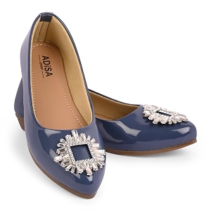 ADISA WEAR Women Girls Slip On Ballet