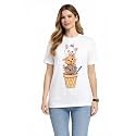 Women Graphic Printed T-Shirt Stylish Casual