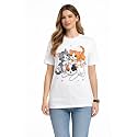 Women Graphic Printed T-Shirt Stylish Casual