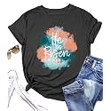 Women Happy Easter T Shirt Bunny Rabbit Graphic T-Shirt Funny Letter Printed Shirts Short Sleeve Tops