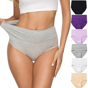 Women High Waist Cotton Hipster Panty Ladies