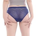 Women Hipster Blue Panty