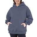 Women Hoodies Sweatshirts Sweaters Fleece Hooded Oversized Long Sleeve Crewneck Shirts Fall Winter Outfits Pocket