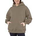 Women Hoodies Sweatshirts Sweaters Fleece Hooded Oversized Long Sleeve Crewneck Shirts Fall Winter Outfits Pocket