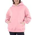 Women Hoodies Sweatshirts Sweaters Fleece Hooded Oversized Long Sleeve Crewneck Shirts Fall Winter Outfits Pocket