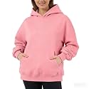 Women Hoodies Sweatshirts Sweaters Fleece Hooded Oversized Long Sleeve Crewneck Shirts Fall Winter Outfits Pocket