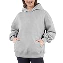 Women Hoodies Sweatshirts Sweaters Fleece Hooded Oversized Long Sleeve Crewneck Shirts Fall Winter Outfits Pocket