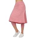 Women Knee Length Skirts with Leggings,Pickleball Skirted Leggings Capris for Tennis Yoga Women Zipper Pockets