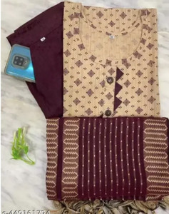 Leafhandlooms Women Kurta and Pant Set