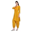 Women Kurti Set With Salwar Cotton
