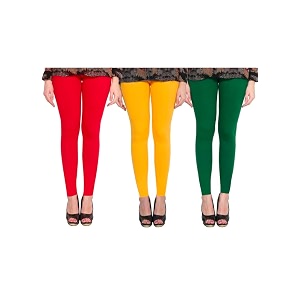 Women Leggings Multi Color Combo Pack 3