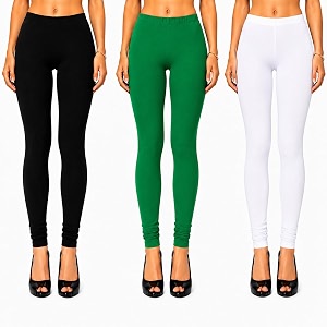 Women Leggings Multi Color Combo Pack 3