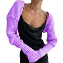 Women Long Sleeve Open Front Ribbed Knit Crop Cardigan Solid Loose Drop Shoulder Shrug Bolero Crop Sweater Top