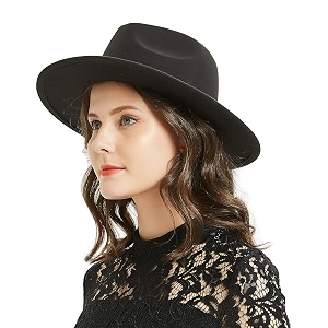 women or men woolen felt fedora vintage short brim crushable jazz hat