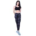 Women Military Camouflage Dry-Fit Six Pocket Gym