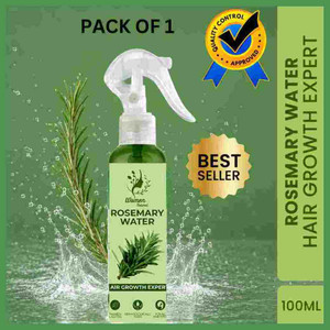 women natural Rosemary Water Hair Spray for