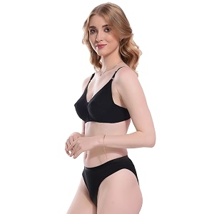 Women Non paddad Reguler Bra Panty Lingerie