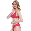Women Non paddad Reguler Bra Panty Lingerie