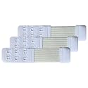 Women Pack of 3 Soft Comfortable 2 Hooks Bra Extender
