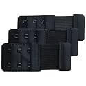 Women Pack of 3 Soft Comfortable 2 Hooks Bra Extender