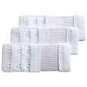 Women Pack of 3 Soft Comfortable 2 Hooks Bra Extender