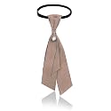 Women Pearl Bow Tie Bowtie for Uniform Party